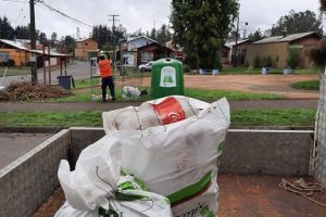 Transporte de botellas plásticas